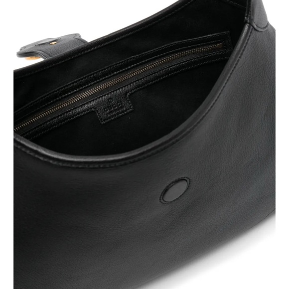 Gucci Aphrodite Medium Shoulder Bag – Black Goatskin Leather - Picture 6 of 16